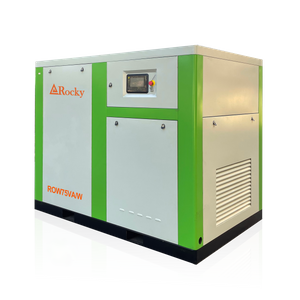 Smarowana wodą sprężarka śrubowa powietrza