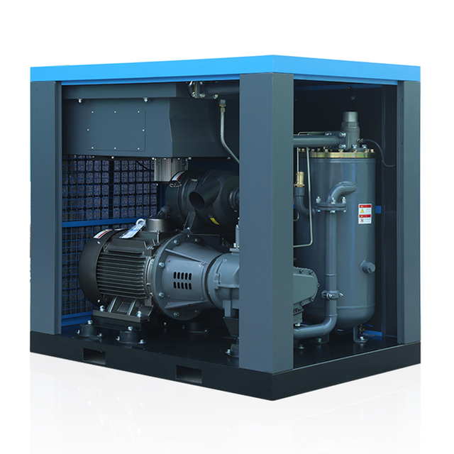 Pemampat Udara Skru Pegun Industri Berkelajuan Tetap 75hp 55kW 