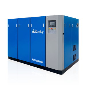 Dwustopniowa sprężarka śrubowa