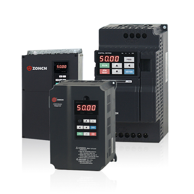 Penggerak Inverter Tugas Berat 22kW 380V ZONCN Z2400-22GY/HD VFD Vektor Torsi Tinggi dengan Unit Pengereman Bawaan untuk Kompresor Udara