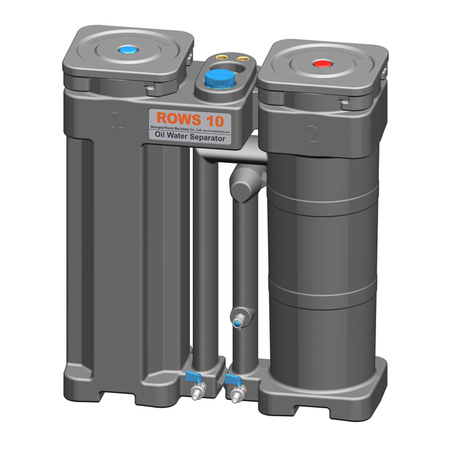 Separador de agua y aceite de 10m3/min para compresores de aire m&eacute;dicos ROWS10 