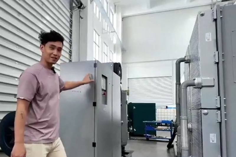 Kompresor Udara Sekrup Kecepatan Tetap