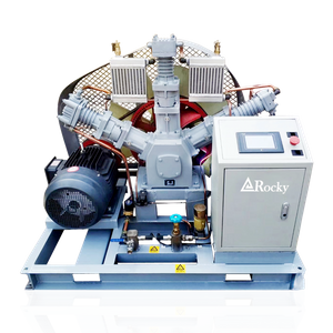 Bezolejowa sprężarka wspomagająca gaz