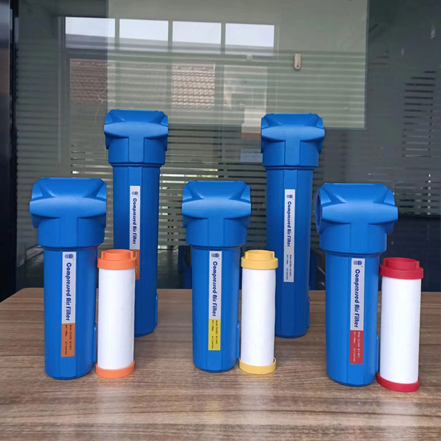 Penapis Udara Mampat Aluminium Aloi Penapis Ketepatan Siri RCE 