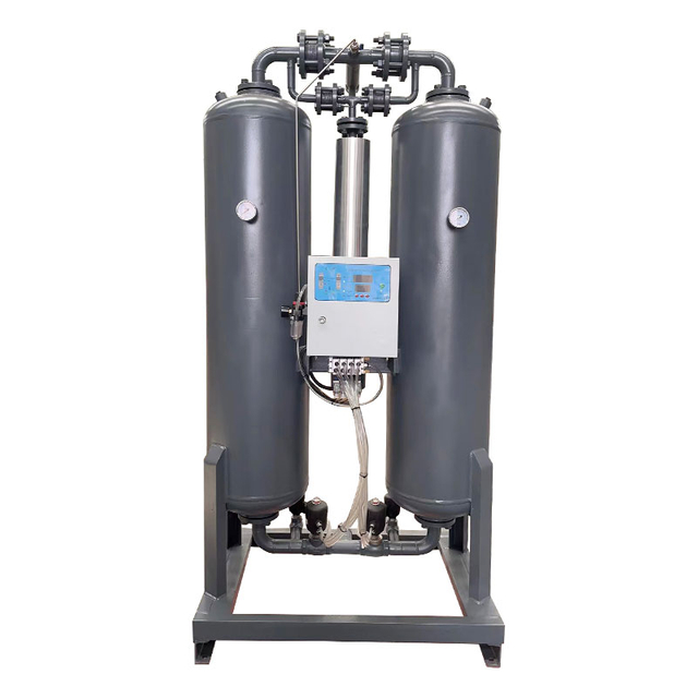 Secador de ar dessecante aquecido regenerativo para sistema de purifica&ccedil;&atilde;o de gerador de nitrog&ecirc;nio PSA