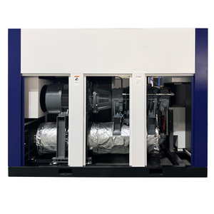 160kW ऑयल-फ्री स्क्रू ब्लोअर ऊर्जा बचत 32%, औद्योगिक वातन ब्लोअर