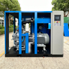 75kW 100HP दो स्टेज स्क्रू कंप्रेसर 16m³/मिनट 8 बार स्थायी चुंबक VSD ऊर्जा बचत औद्योगिक एयर कंप्रेसर