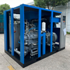 75kW 100HP दो स्टेज स्क्रू कंप्रेसर 16m³/मिनट 8 बार स्थायी चुंबक VSD ऊर्जा बचत औद्योगिक एयर कंप्रेसर